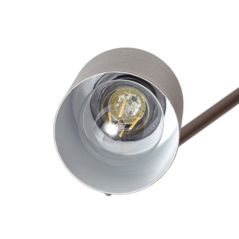 Lindby Deckenstrahler Ovelia LED Strahler dimmbar 4-flg braun 82x9cm IP20 - 4255830920387
