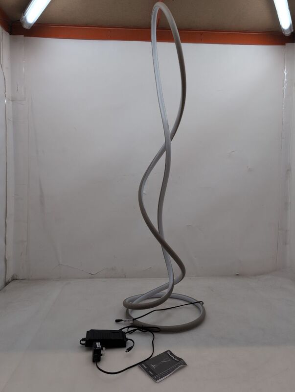 Paul Neuhaus Stehlampe Twist LED dimmbar Lampe warmweiß Aluminium Höhe 143cm - 4012248396001
