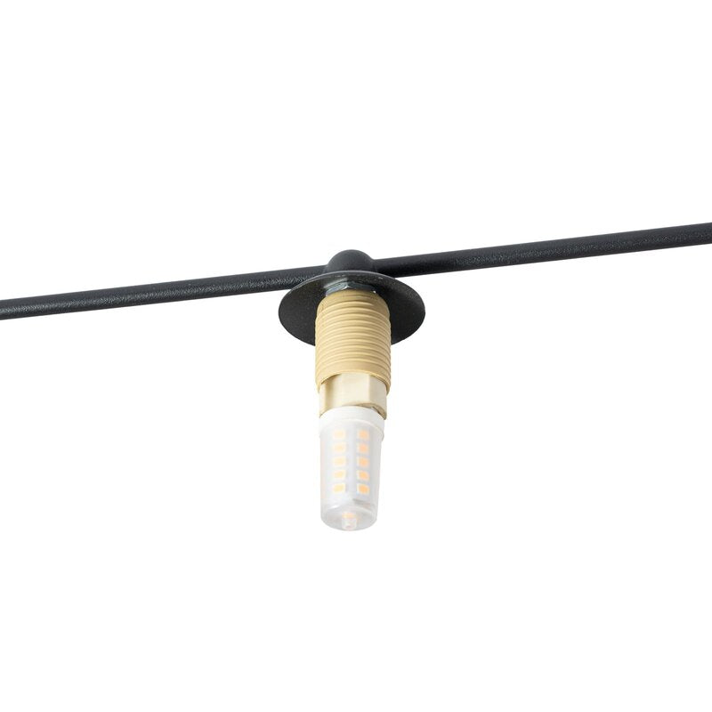 Lindby Deckenleuchte Valisa schwarz 5-flammig Deckenlampe Lampe Leuchte Spot - 4251911785661