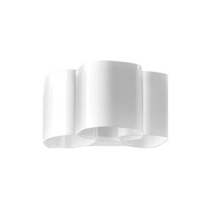 B-Ware Stilnovo Wandleuchte Wandlampe LED weiß Kunststoff Lampe Leuchte Honey