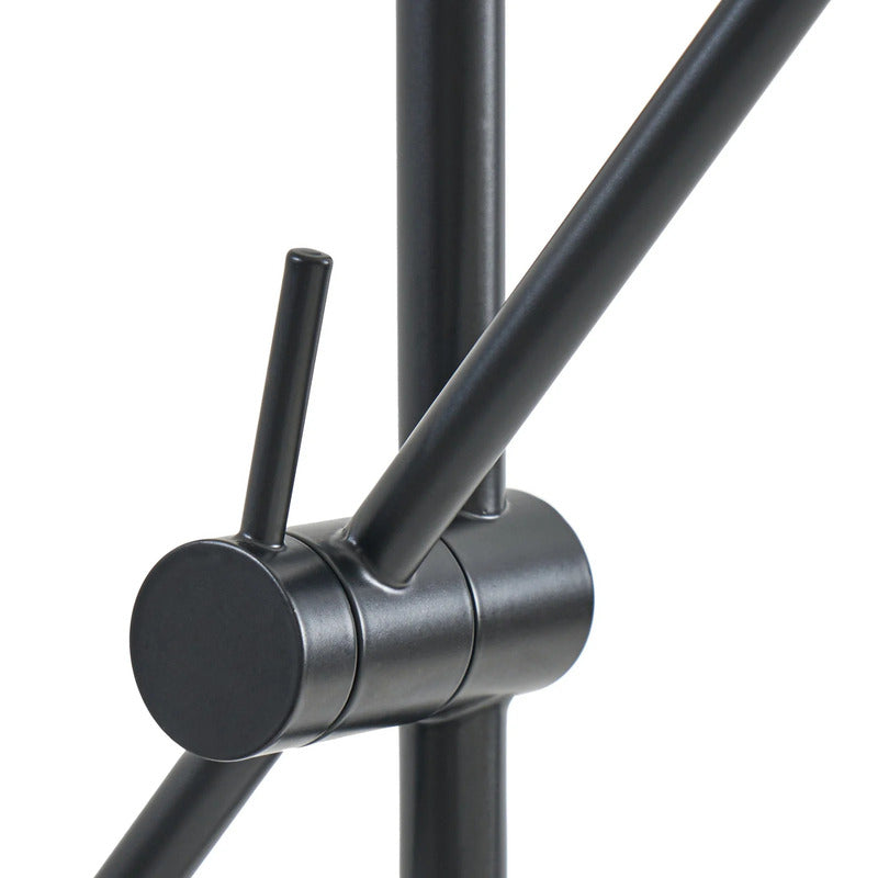 Lindby Stehleuchte Vilo LED Lampe beweglich schwarz 153cm GU10 Metall Leuchte - 4255830905988