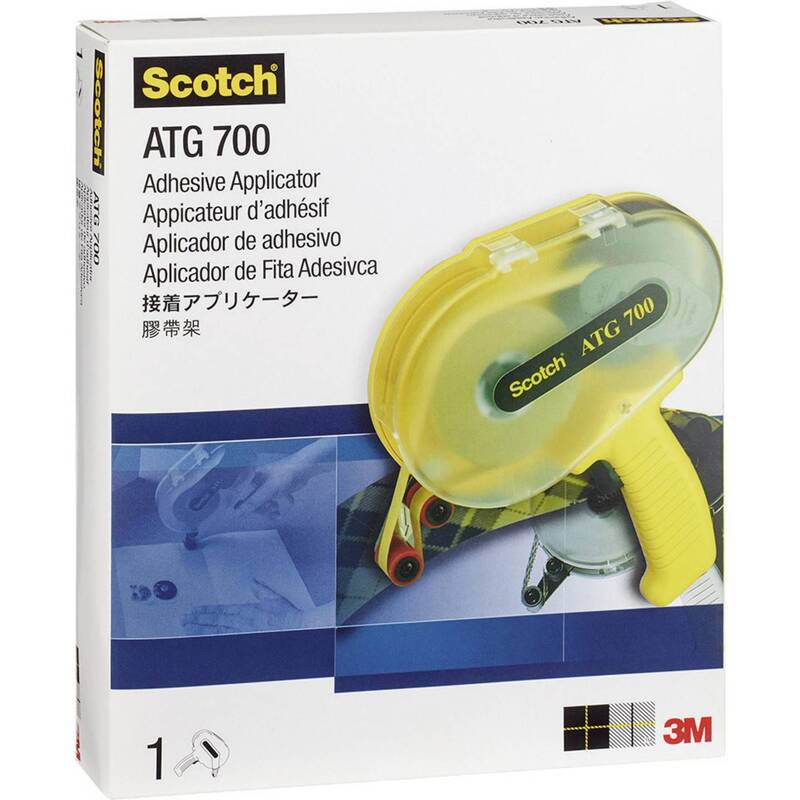 3M Klebeband-Abroller Packbandspender Handabroller ATG 700 Rollenbreite 6 STÜCK - 51131065055