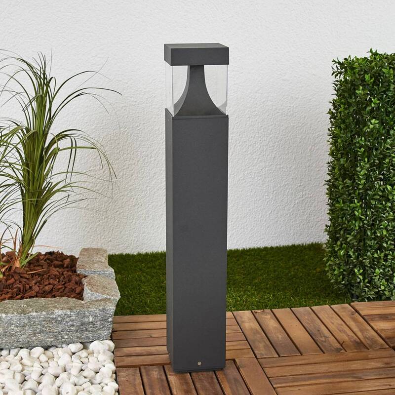 Lucande Wegelampe Egon Wegeleuchte Gartenleuchte Sockelleuchte für außen mit LED - 4251096538816