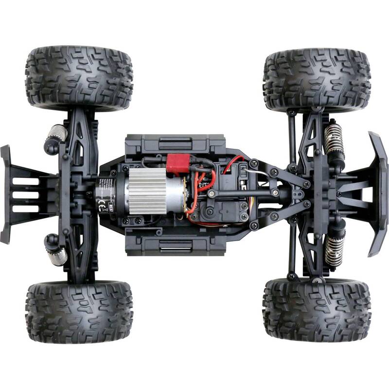 Reely RC Modellauto Elektro Monstertruck 1:14 Allradantrieb 35 km/h Blau RtR - 4064161189697