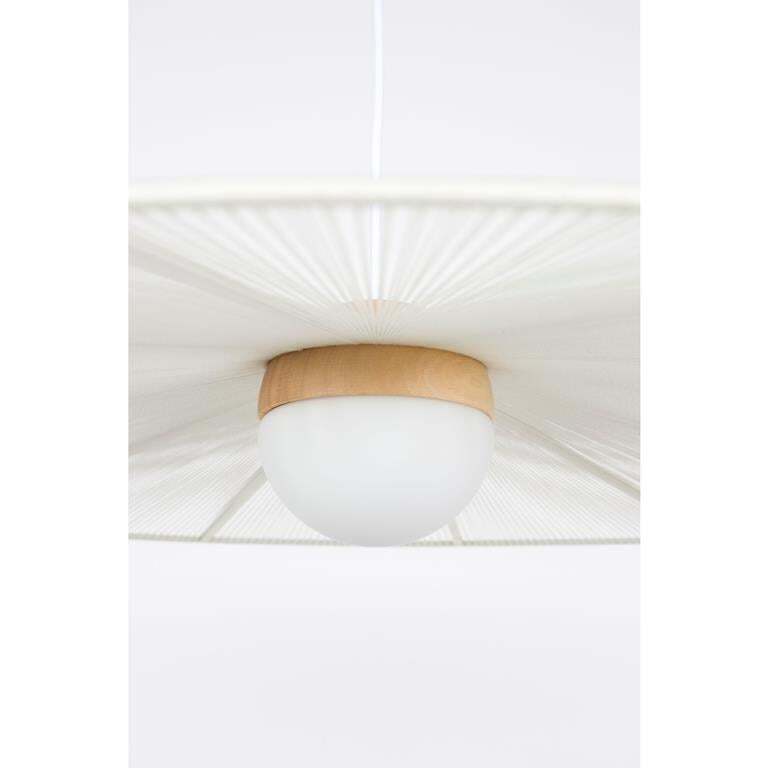 Zuiver Belle Hängeleuchte Pendelleuchte Lampe rund 80cm beige Eisen - 8718548093645