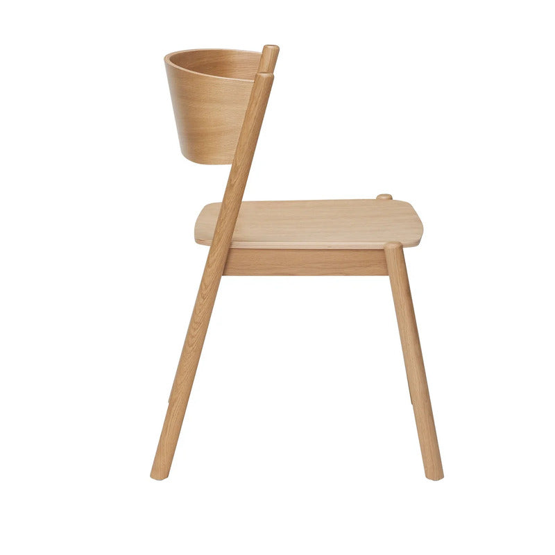 Hübsch Interior Stuhl Sitzmöbel Eiche natur Esszimmerstuhl SIEHE TEXT/FOTO - 5712772138052