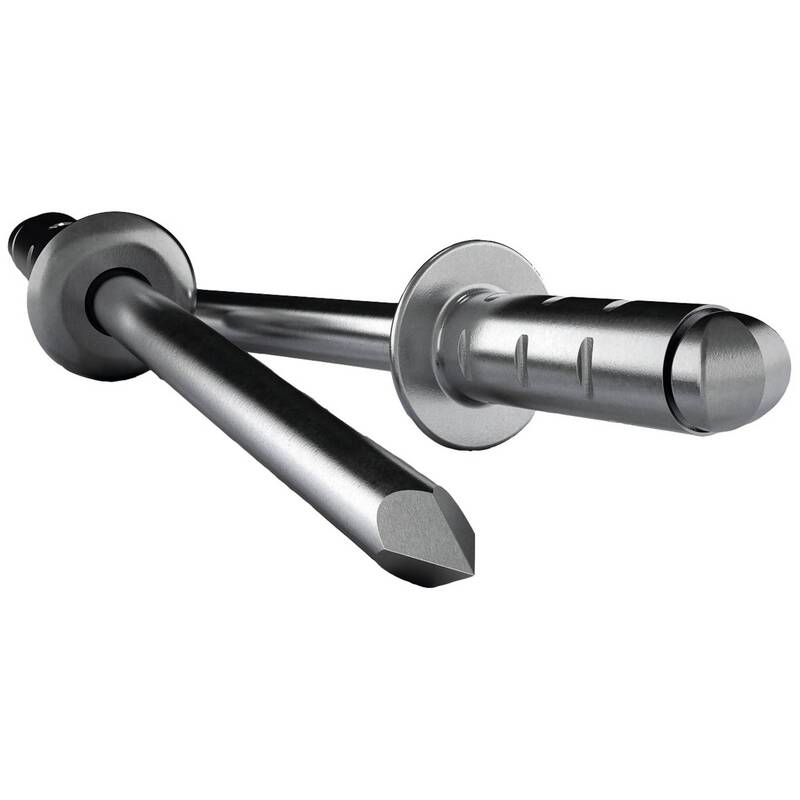 GESIPA Blindniete 3,2mm x 8mm PolyGrip Stahl Aluminium 1000 Stück Zugfest Niete - 4007081700016