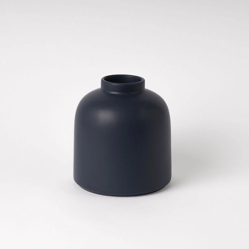RAAWII Vase Omar dunkelblau Vase Blumenvase Tischvase Steingutvase Steingut - 5713865002496
