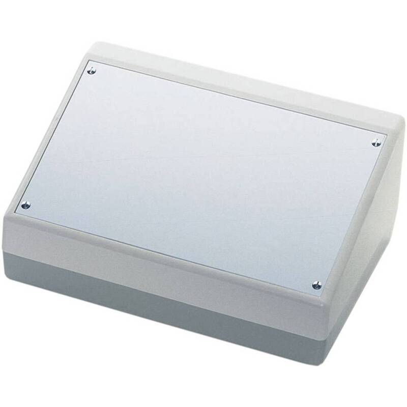 OKW AS054468 Pult Gehäuse 228x76x216 ABS Aluminium Aluminium eloxiert - 4016138059243