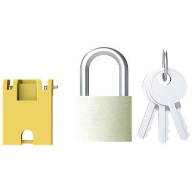 ABB Schaltsperre SA3 Verriegelung Schloss Sicherungsautomat Adapter 10 STÜCK - 4012233587803