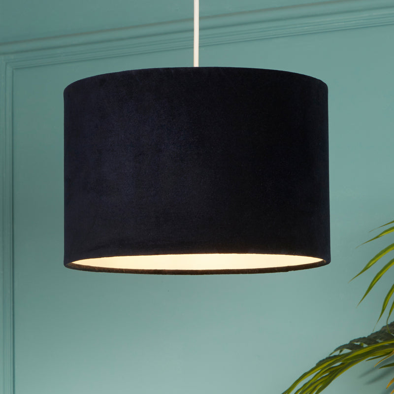 Searchlight Pendelleuchte Hängeleuchte Mersana LED Lampe dimmbar dunkelblau - 5053423256375