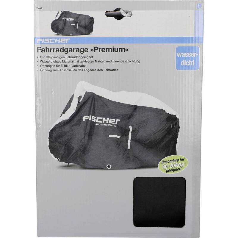 Fischer Fahrrad Fahrradgarage E-Bike Schutz wasserdicht Polyester 220x320mm 1 - 4008153504662