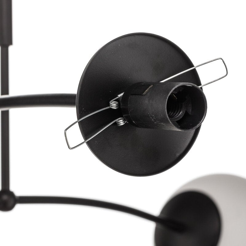 Euluna Deckenlampe Deckenlampe Lampe Leuchte Pregos 4 in Schwarz vierflammig - 5901738917064