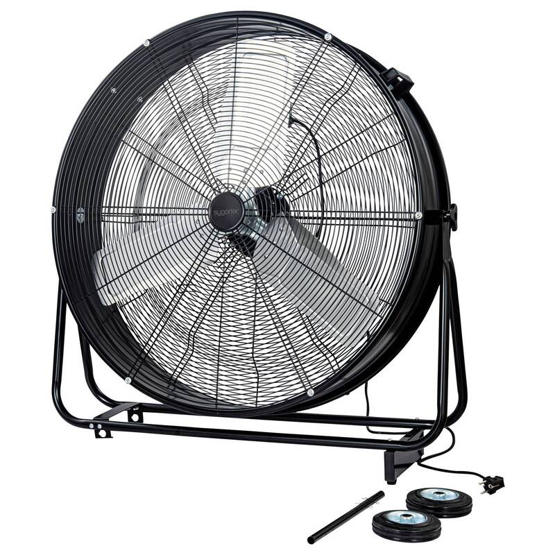 Sygonix Trommelventilator 300W Aluminium Ventilator schwenkbar Ø905mm 360° - 4064161489308