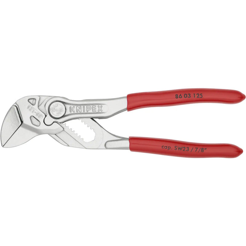 Knipex Zangenschlüssel Wasserpumpenzange Rohr-Zange 23mm 125mm Chrom Vanadium - 4003773077497