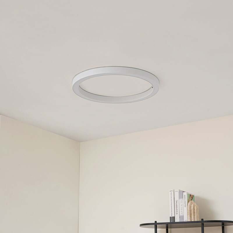 Lucande LED-Deckenlampe Neor 60 cm dimmbar CCT 2700-6500 K weiß 5750 Lumen - 4255830901881