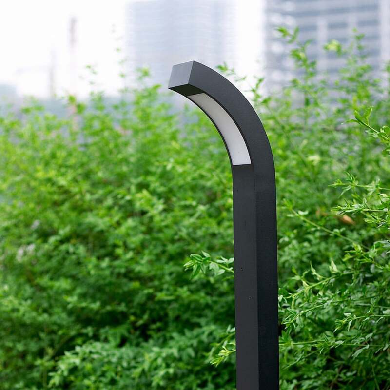 Lucande Wegeleuchte Gartenleuchte Lennik LED Pollerleuchte anthrazit 100cm IP54 - 6291105702683
