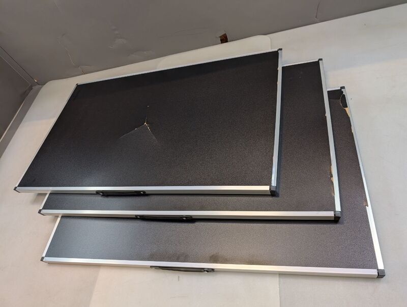 Alu Klapptisch 3er Set Camping Tisch höhenverstellbar klappbar 100x60cm flexibel - 4260565527282