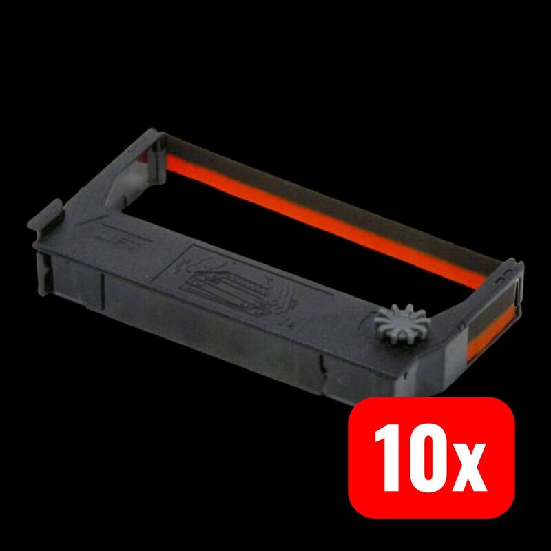 Epson Farbband Original ERC2BR für Drucker M 280 TM 267 TM 270 schwarz rot 1 St. - 4965957350027