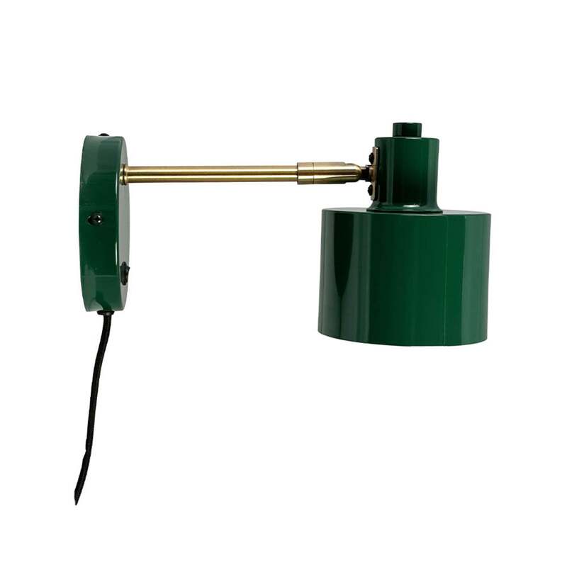 Dyberg Larsen Wandlampe Ocean dunkelgrün Wandleuchte Lampe mit Schalter 30cm - 5704709092629