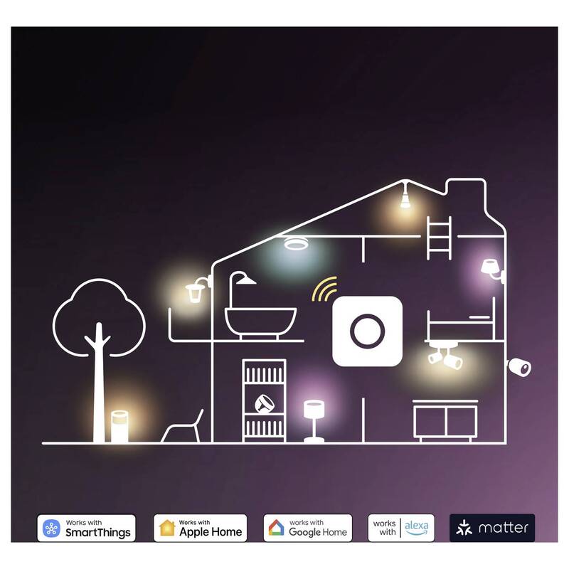 Philips LED-Leuchtmittel Hue Essential WACA dimmbar warmweiß bis kaltweiß 3er - 8721103103758