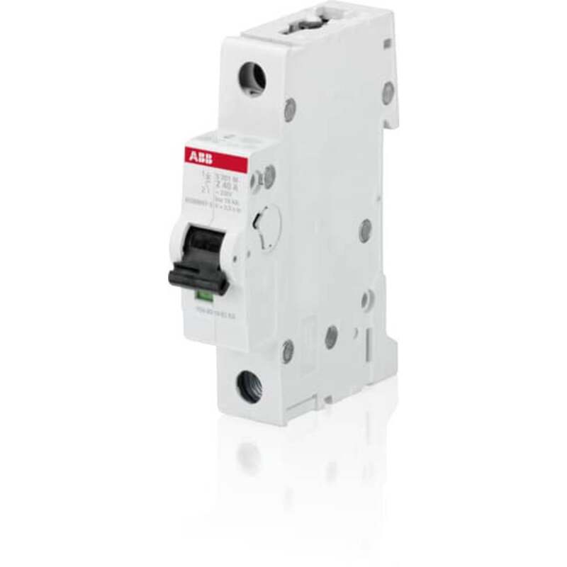 ABB Leitungsschutzschalter Sicherungsautomat 1polig S201M B6 6A Stromkreisschutz - 4016779549424