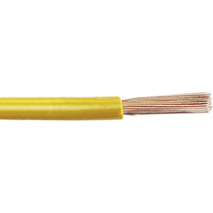 B-Ware Leoni Fahrzeugleitung Leitung Kabel FLRY-B QMM gelb Kupfer PVC 1x0.75mm² 500m