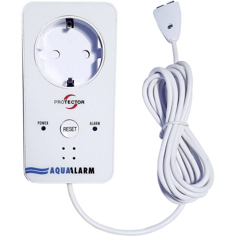 Protector Wassermelder AquaAlarm WA-5 mit externem Sensor 230V 85dB - 4260070560064