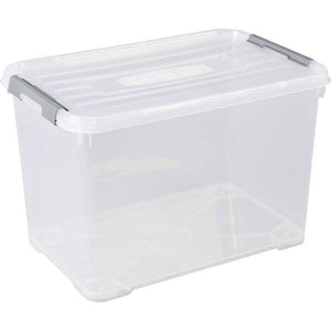 B-Ware Curver Kunststoffbox Aufbewahrungsbox HANDY geschlossen 65l transparent
