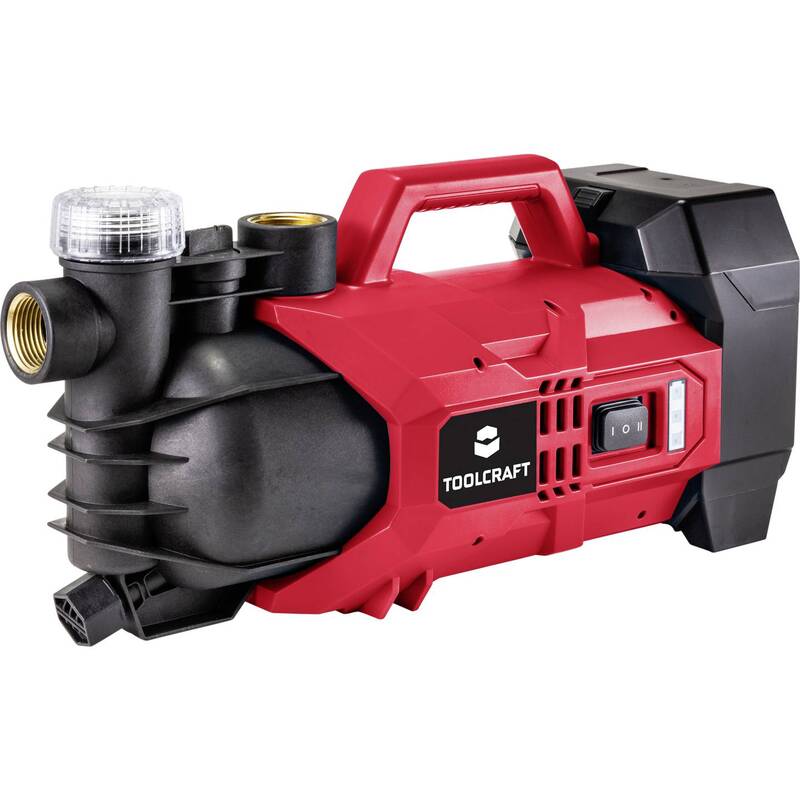 Toolcraft Akku-Gartenpumpe GPG-L118 TAWB-200 2800l/h 22m Handpumpe Gartenpflege - 4064161153292