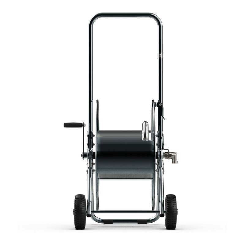 Alba Krapf Schlauchwagen Royal II 50m 3/4 Zoll Stahl galvanisch verzinkt 12kg - 7611420241121