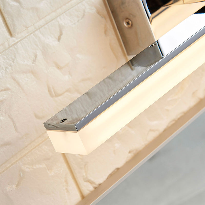 Lucande Julie LED-BadWandleuchte Badleuchte Badlampe Lampe länglicher Form Chrom - 4251096530513