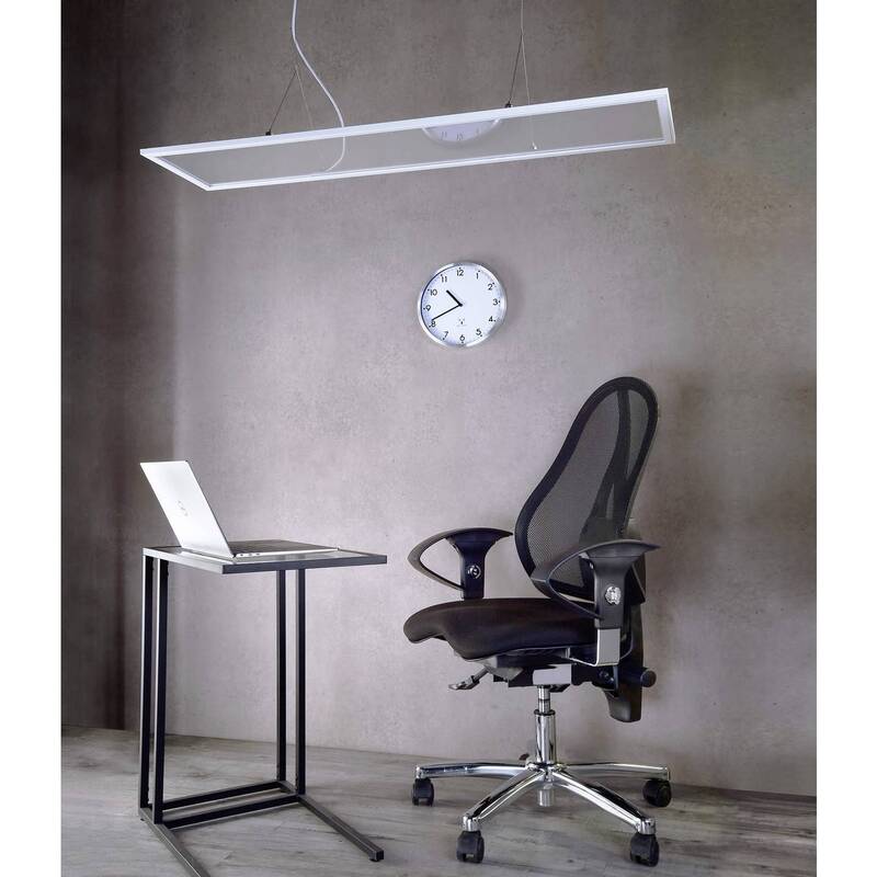 Deko-Light Pendelleuchte Hängeleuchte LED weiß eckig Dip-Switch dimmbar694 - 4042943174338