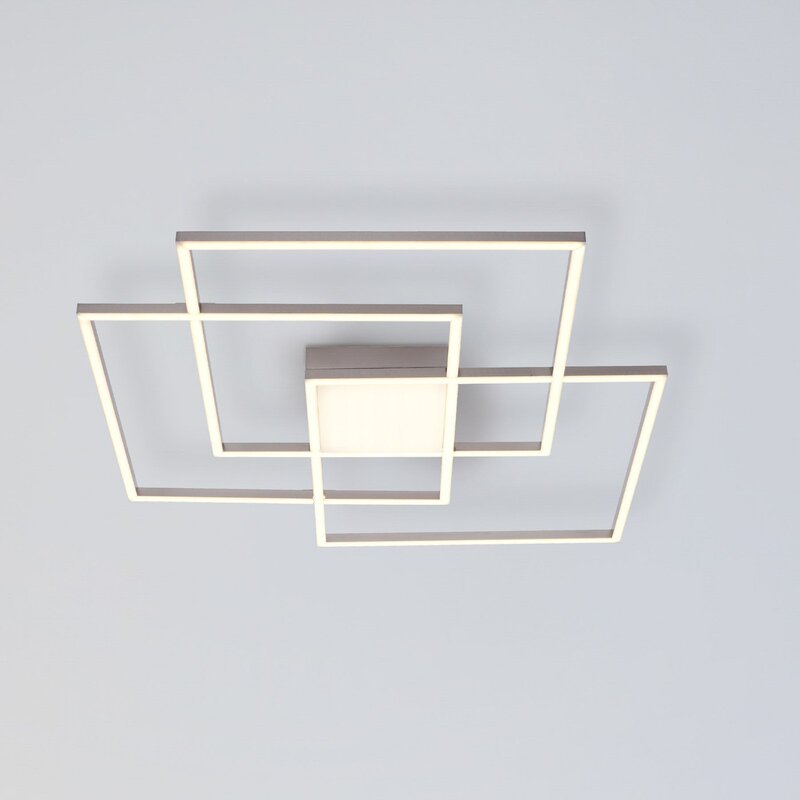 Leuchten Direkt LED-Deckenlampe Lampe Leuchte Deckenleuchte Asmin CCT Quadrate - 4043689977283