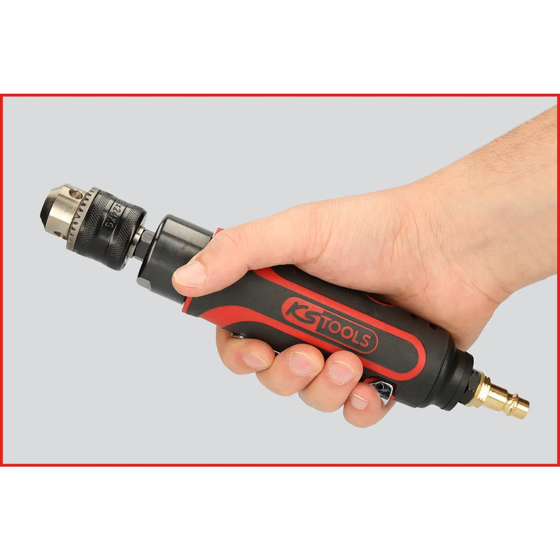 KS Tools Druckluft-Stabbohrmaschine 4000U/min Einhandbedienung - 4042146756140