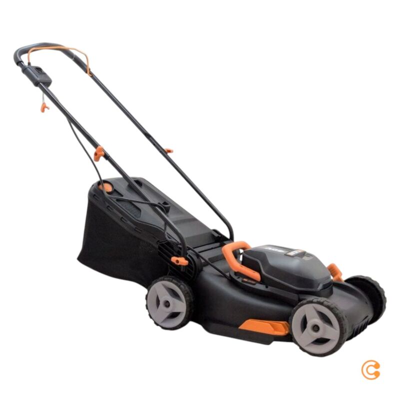 Worx Rasenmäher WG743E Akku Mäher 40cm mit IntelliCut Technologie und Mulcher - 6924328338420