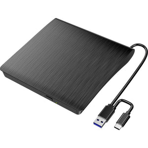 B-Ware Xlyne DVD-Brenner Laufwerk Extern USB DVD Writer Schwarz