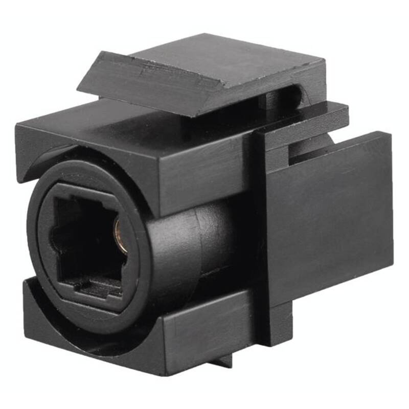 Bachmann LWL Steckverbinder Buchse Toslink Lichtleiter Audio Kupplung 2 STÜCK - 4016514036400