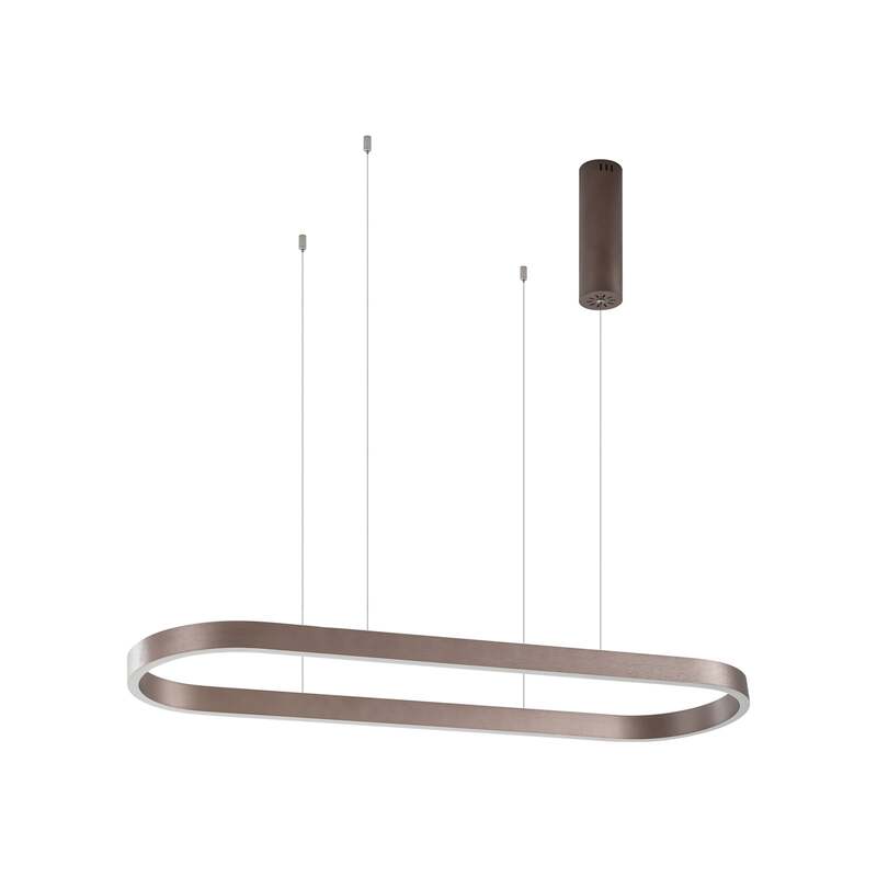 Lucande Pendelleuchte Hängeleuchte LED Smart Kaffee Tuya Fernbedienung CCT - 4251911778311