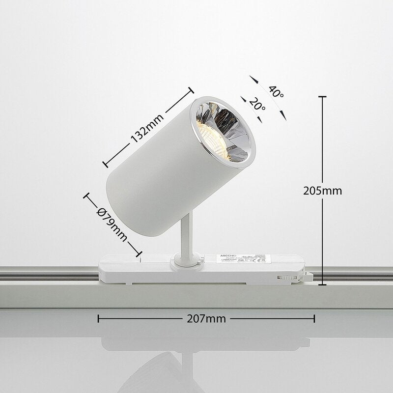 Arcchio Deckenleuchte Deckenlampe LED Leuchte Innenleuchte warmweiß Aluminium we - 4251096566857