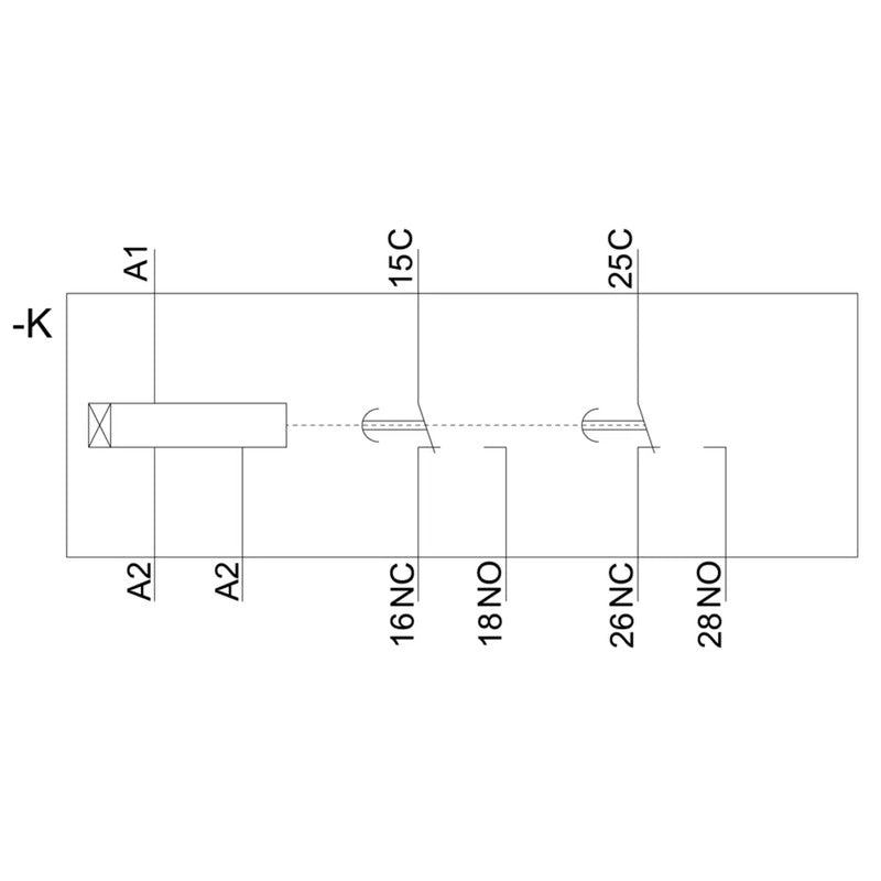 Siemens Zeitrelais 3RP2525-2BW30 Multifunktional 12-240V 2 Wechsler 0,05s-100h - 4011209943674