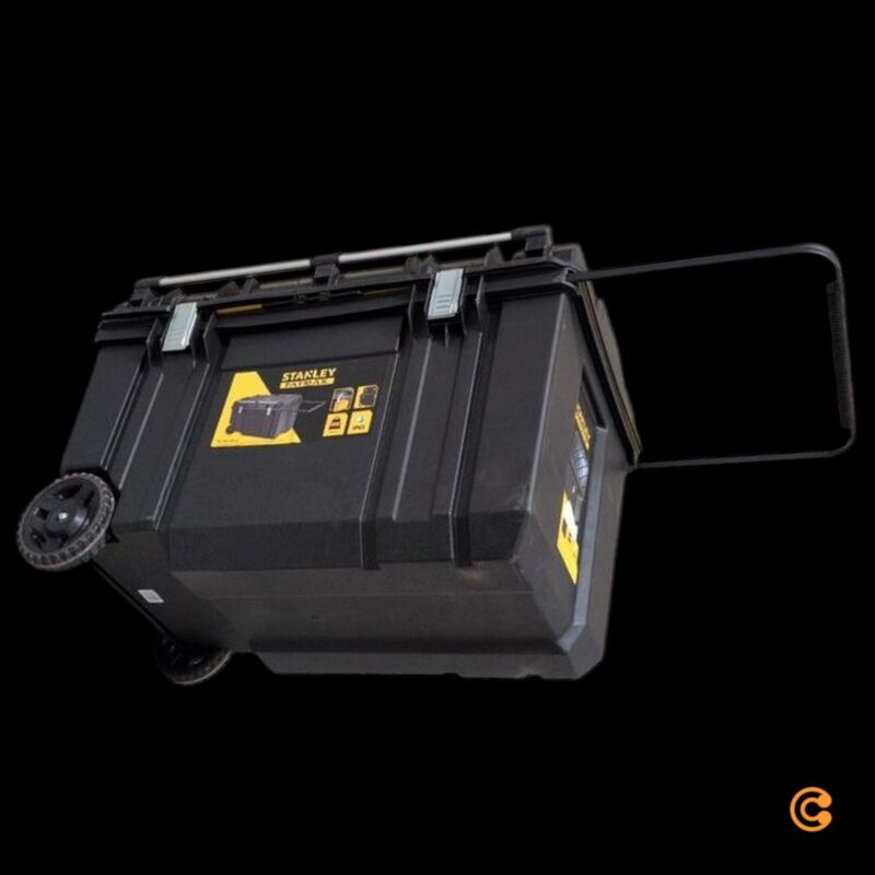 Stanley Mobile Werkzeugbox FatMax 240l IP65 mit 7 Rädern und Teleskopgriff - 3253561755316