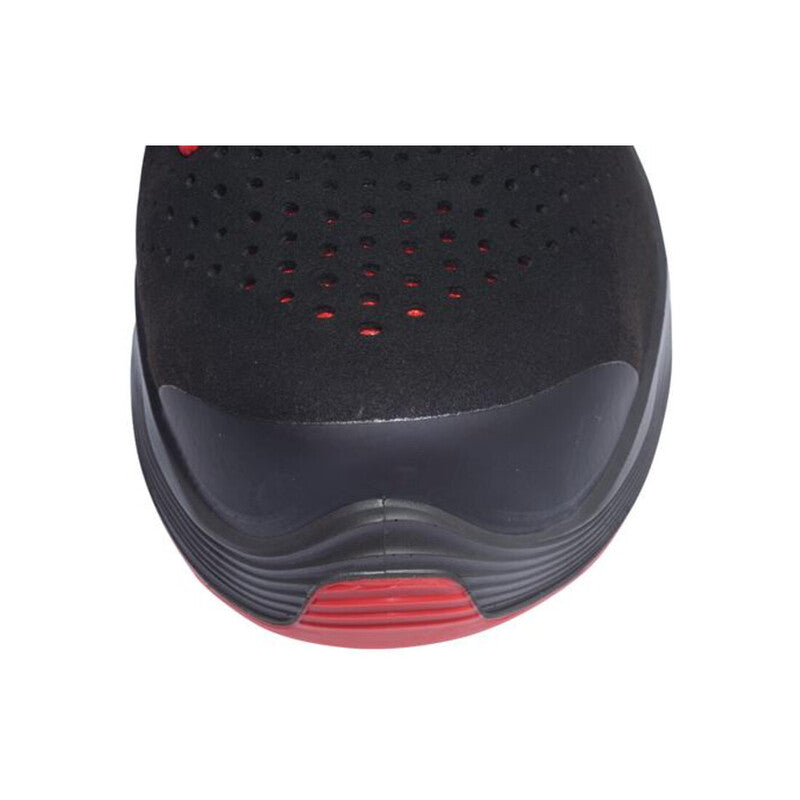 Uvex Sicherheitssandalen S1P SRC uvex 1 G2 Mikrovelours Größe 39 schwarz rot - 4031101831565