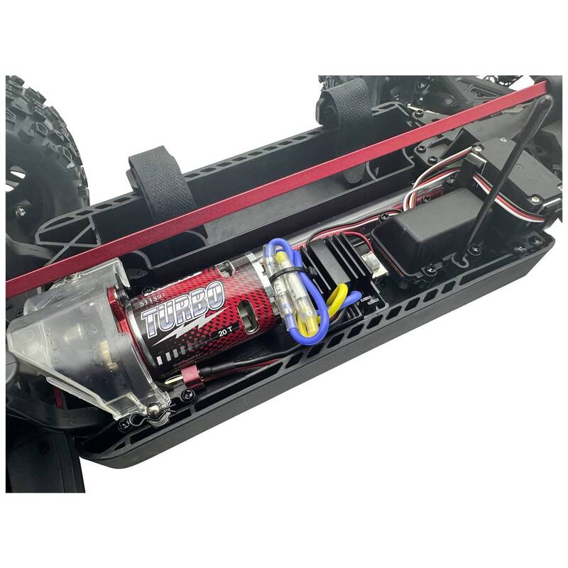 Reely RC Modellauto Thor Brushed 1:10 Elektro Monstertruck 4WD Blau inkl. Akku - 4064161258119