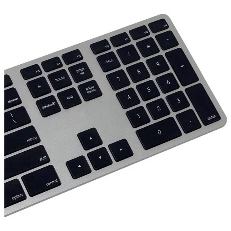 Matias USB Tastatur Keyboard FK316CB für Mac Space Grau QWERTY US-Version 1,5m - 0833742007408