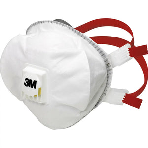 B-Ware 3M Feinstaubmaske Atemschutzmaske FFP3 Filter Ventil 5 Stück DIN 1492001 EN149