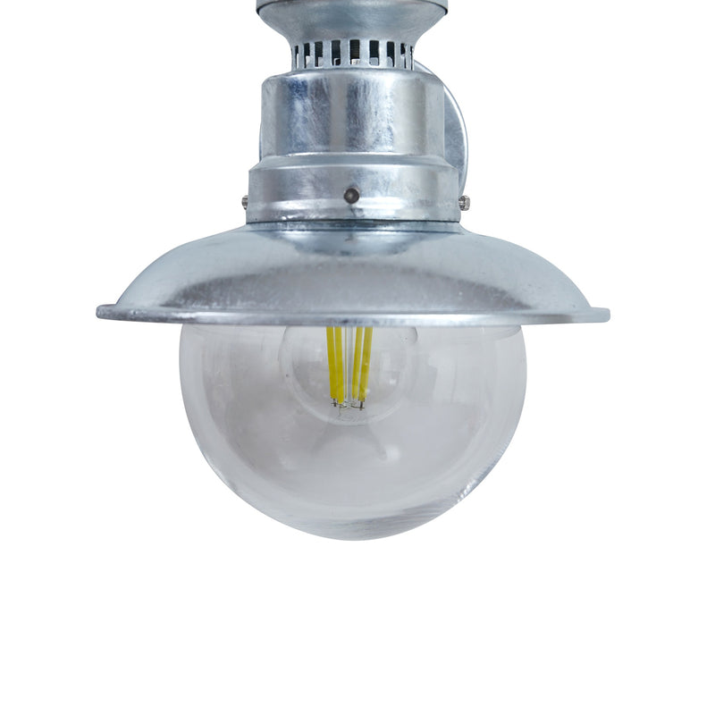 Lindby Außenwandleuchte Celinor LED Gartenlampe Wandleuchte dimmbar silber - 4251911786750