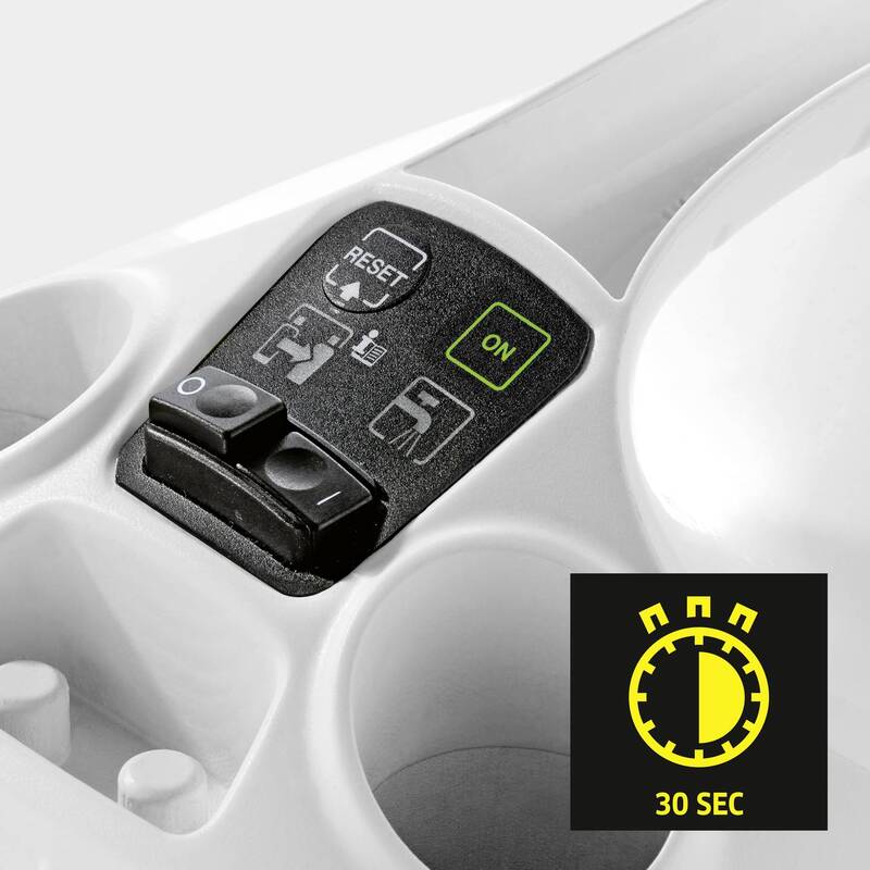 Kärcher Dampfreiniger SC 3 EasyFix Steamer 1900W Dampfgerät Reinigung weiß - 4054278975139