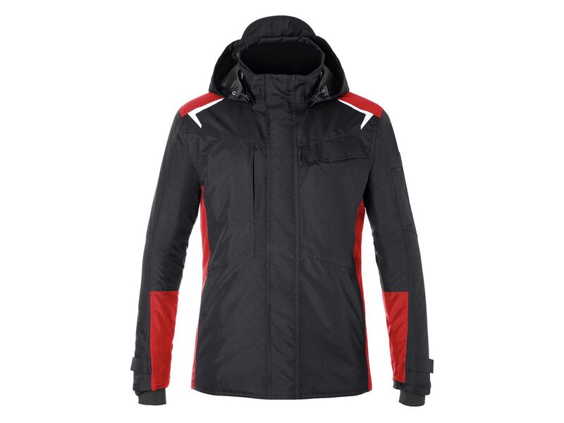 Kübler Hardshell-Jacke Arbeitsjacke PSA 2 Bodyforce schwarz mittelrot Größe L - 4053813619842