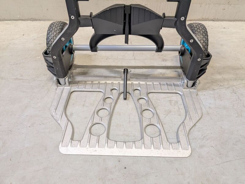 Wolfcraft Sackkarre TS 850 Offroad klappbar Traglast 100kg Transportgerät Karre - 4006885550308